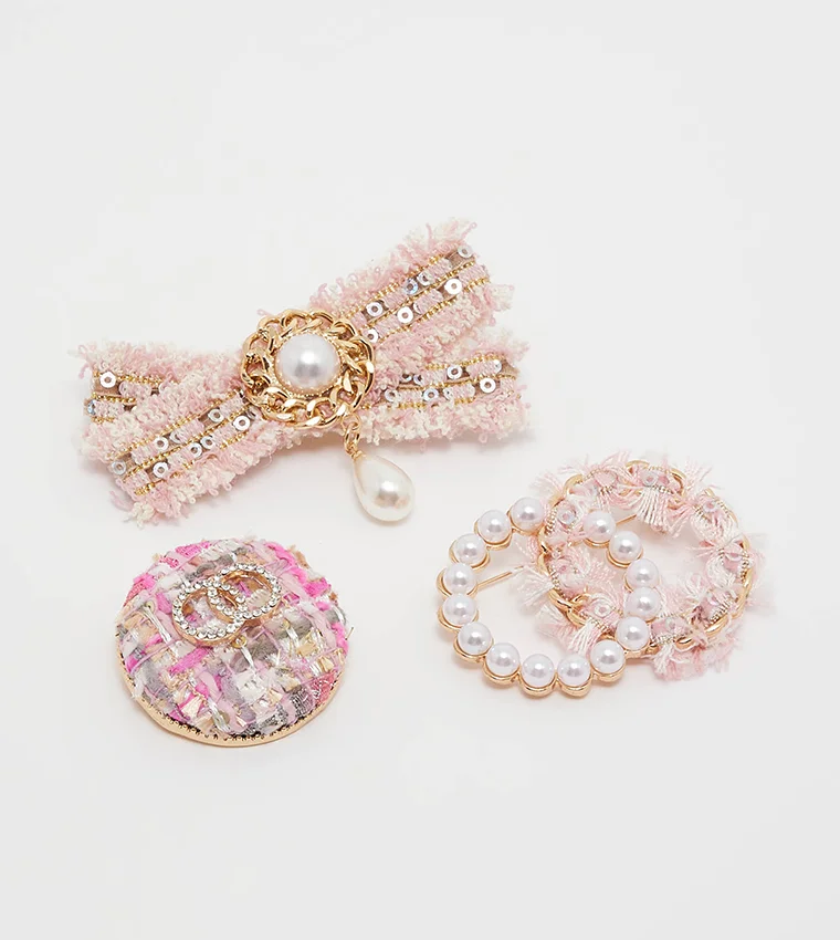 الدو BOWBELLIE Embellished Brooches